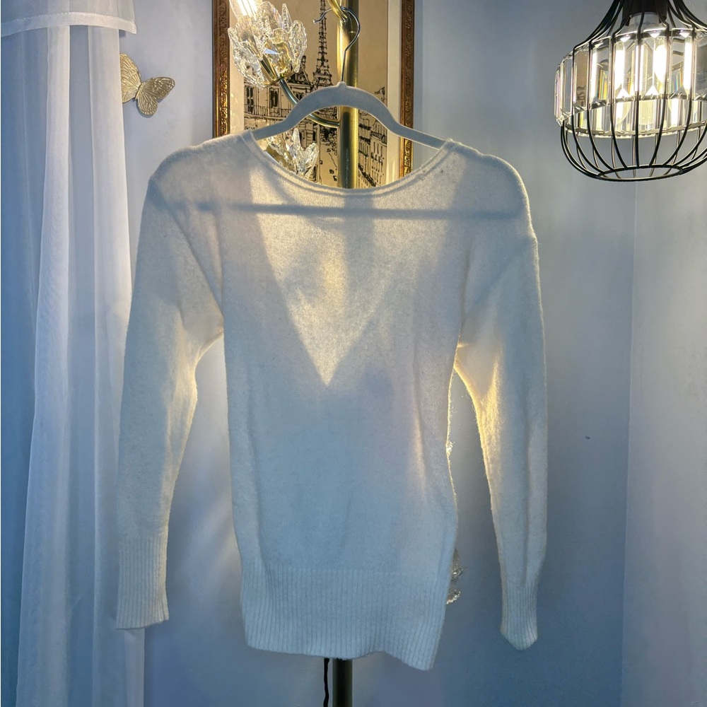 Victoria's Secret Soft White Crew Neck Sweater